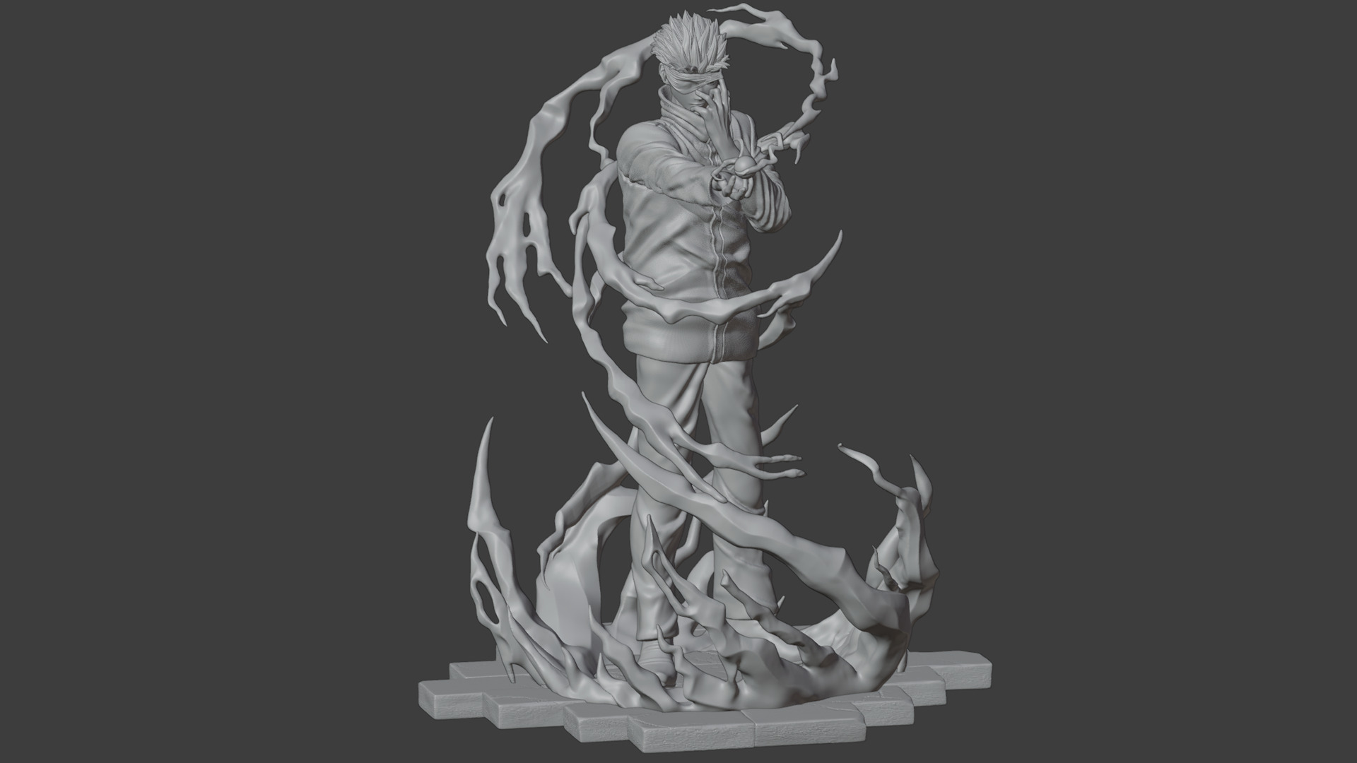 Satoru Gojo - Jujutsu Kaisen 3D print model_9