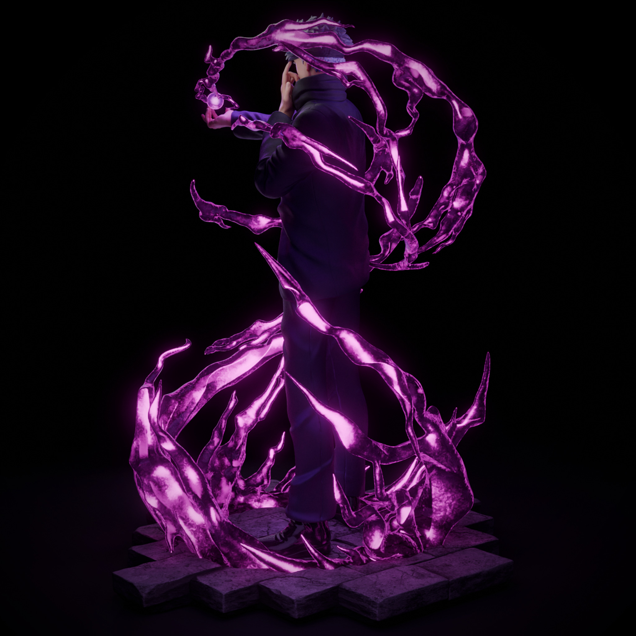 Satoru Gojo - Jujutsu Kaisen 3D print model_6