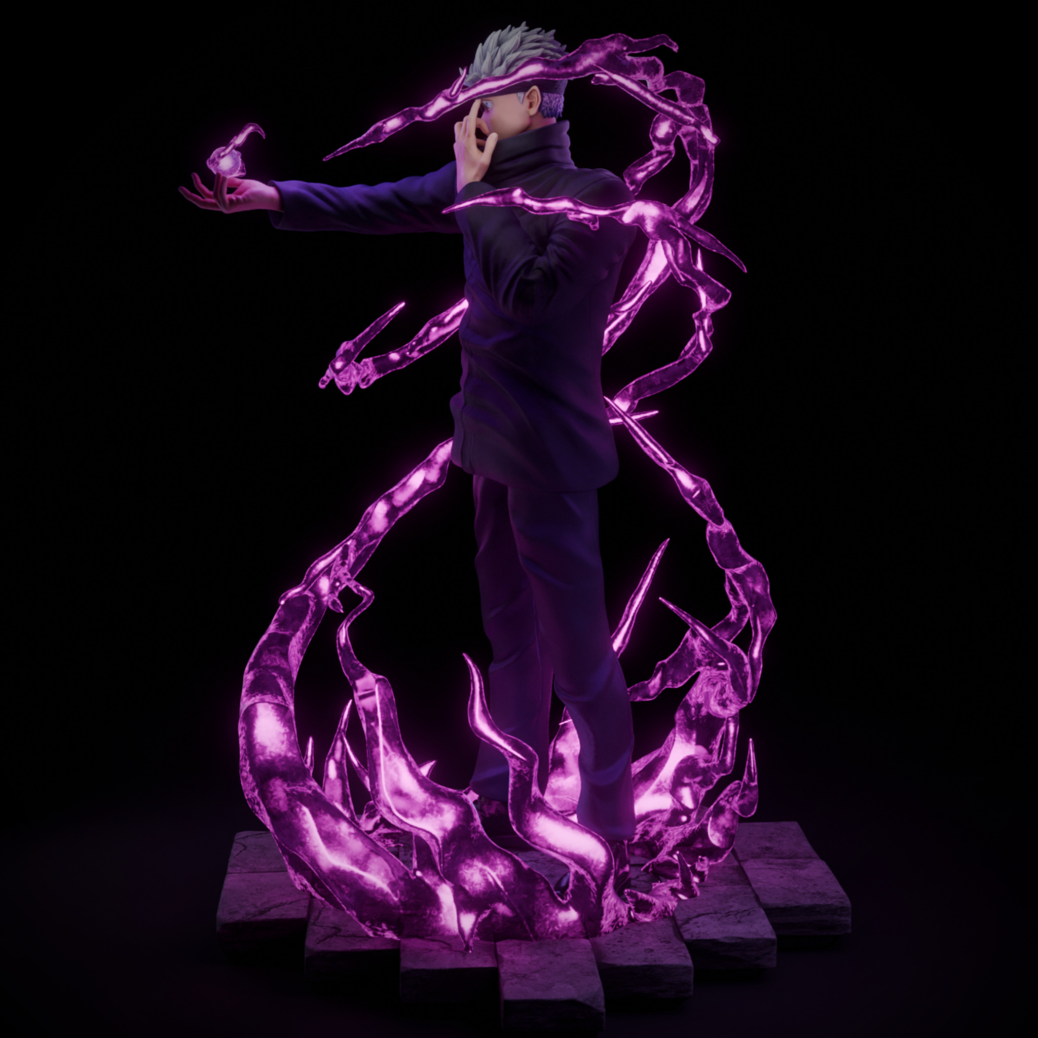 Satoru Gojo - Jujutsu Kaisen 3D print model_5