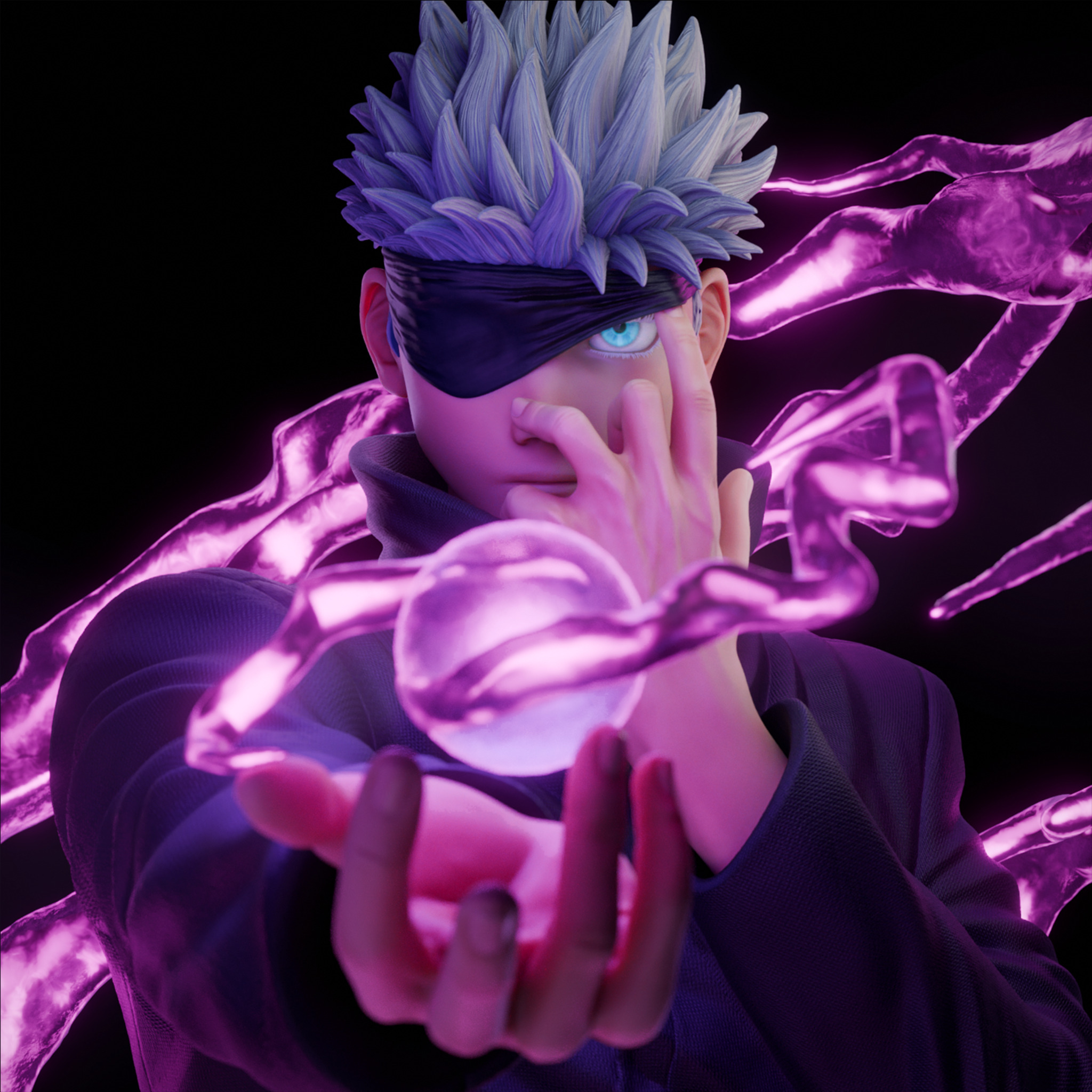 Satoru Gojo - Jujutsu Kaisen 3D print model_2