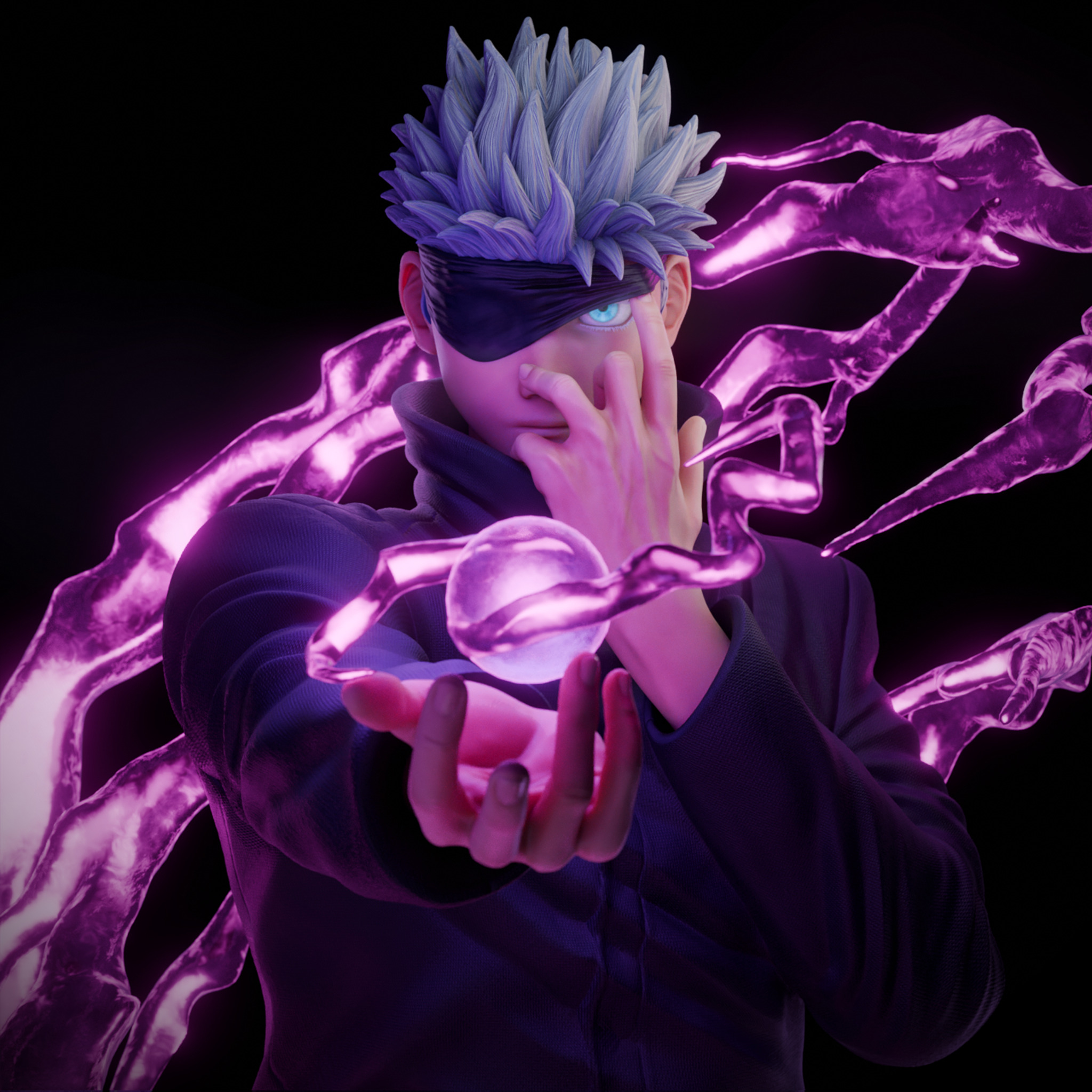 Satoru Gojo - Jujutsu Kaisen 3D print model_1