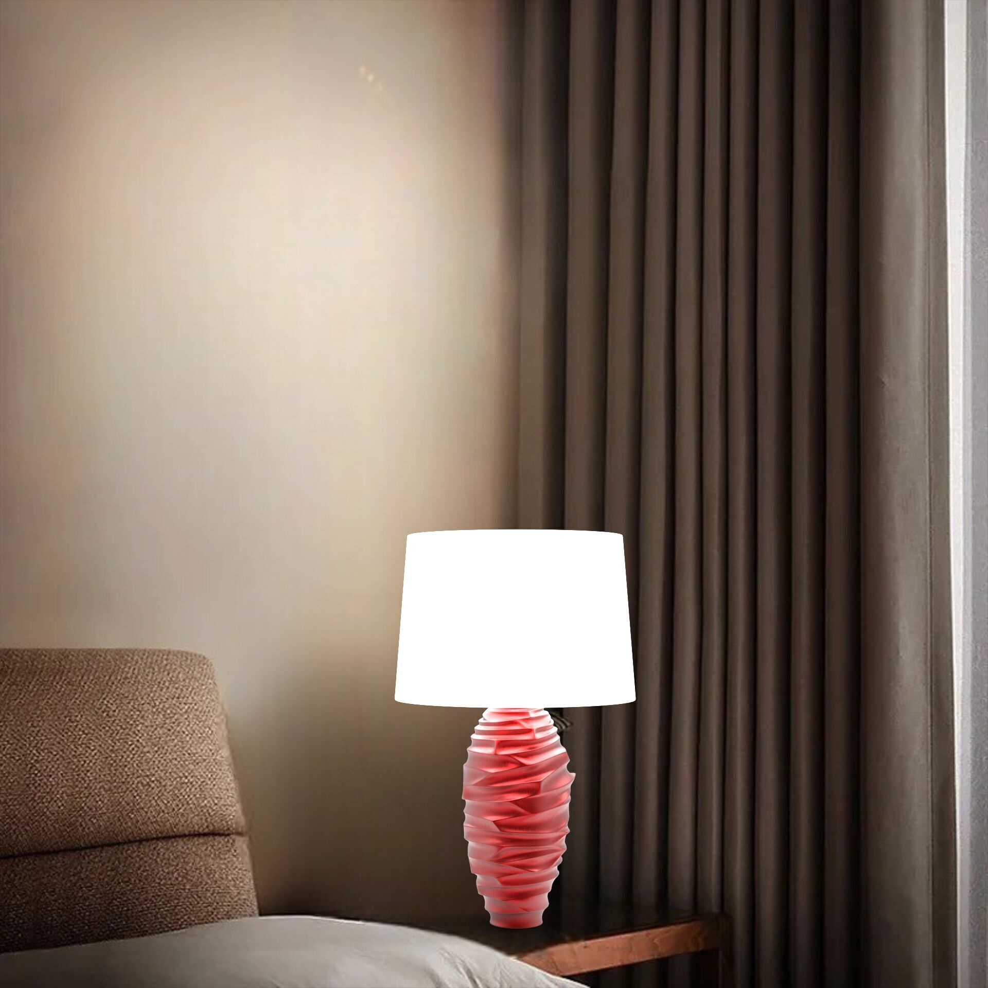 Table Lamp 3D print model_3
