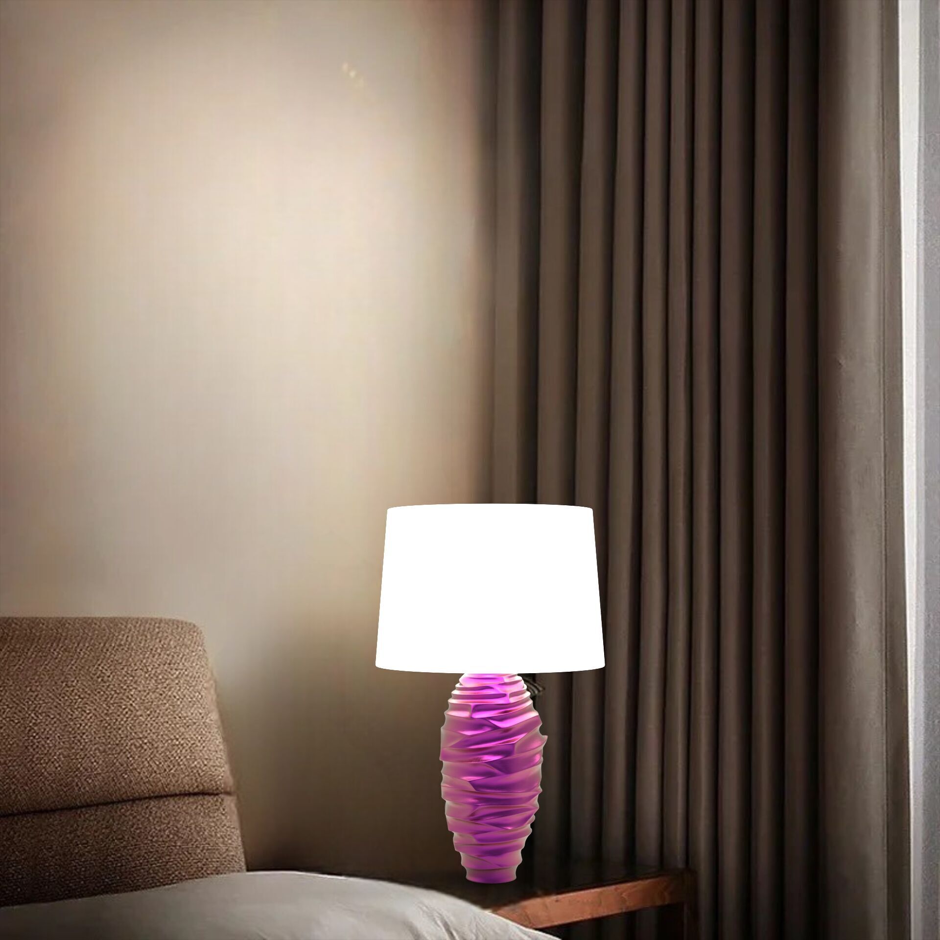 Table Lamp 3D print model_1