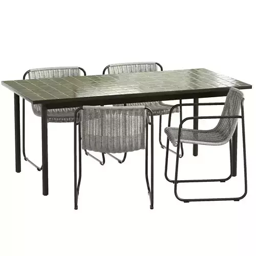 Maurina table and chair