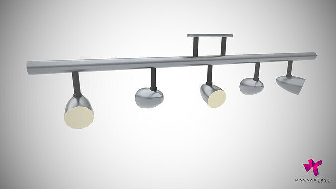 Fancy Light Low-poly 3D model