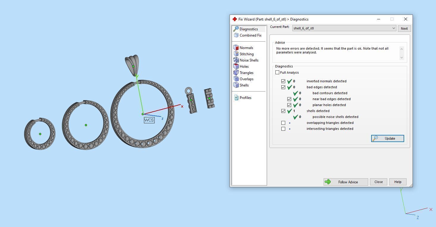 Around Pendant Gold Move 3D print model_5