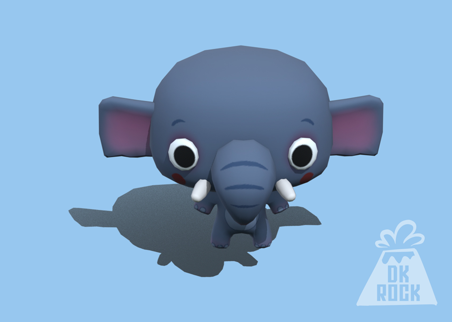 25 stylised animal 3D models Low-poly 3D model_4