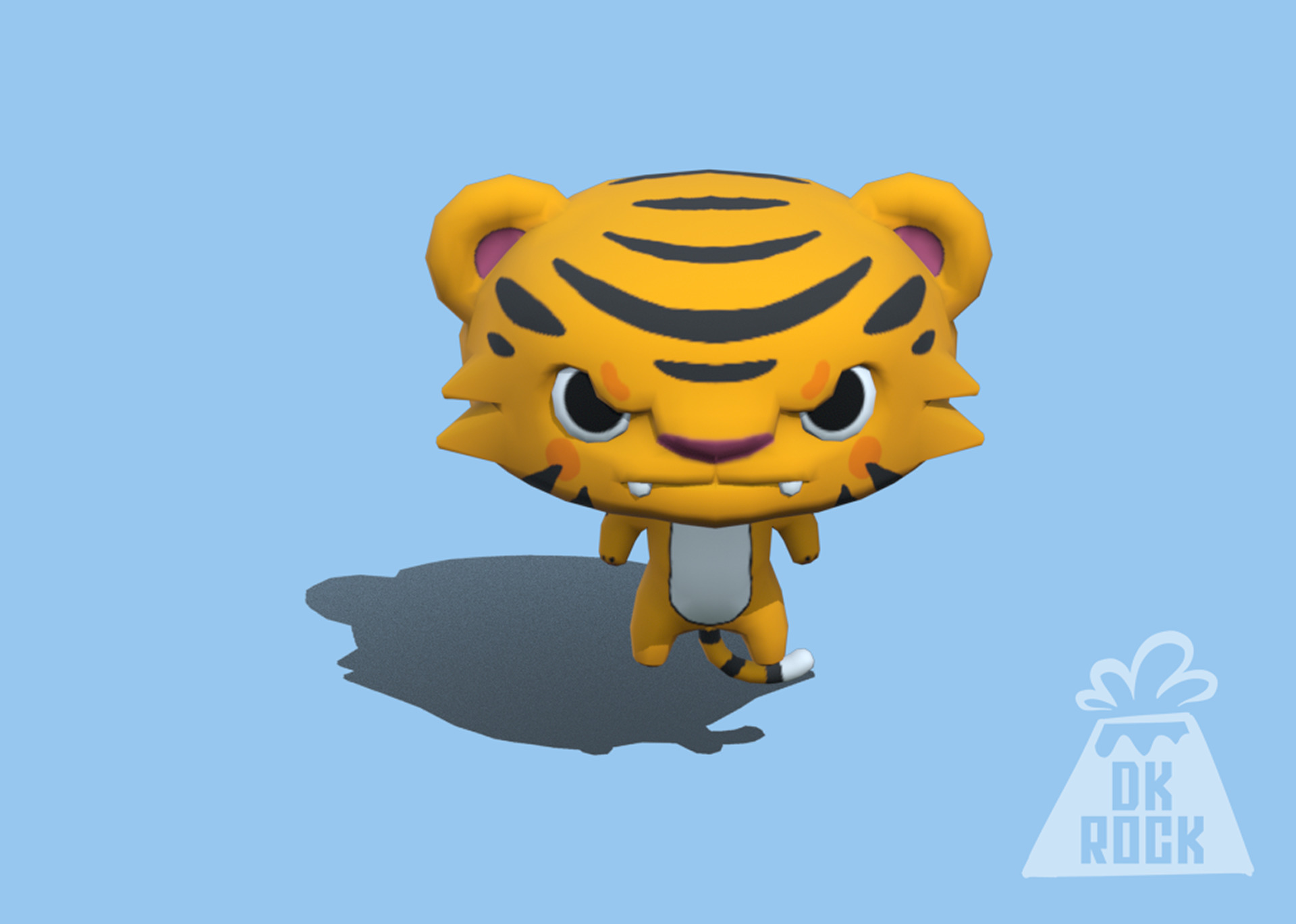 25 stylised animal 3D models Low-poly 3D model_2