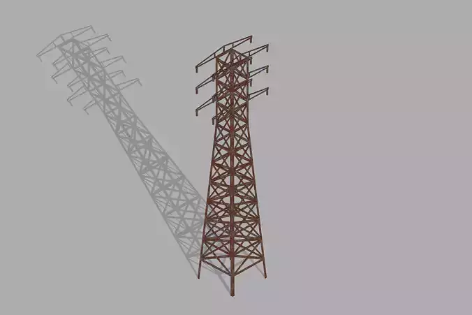 High-Voltage Tower Asset