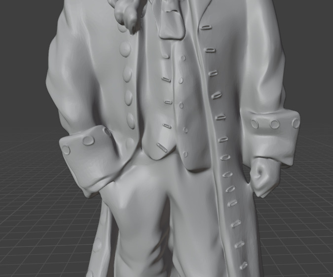 Voltaire 3D print model_10