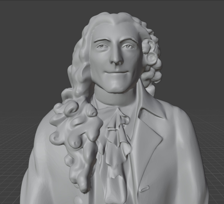 Voltaire 3D print model_1