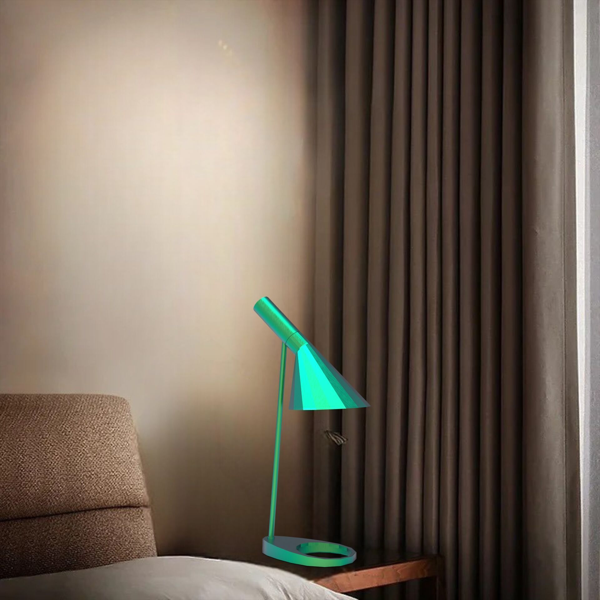 Table Lamp 3D print model_1