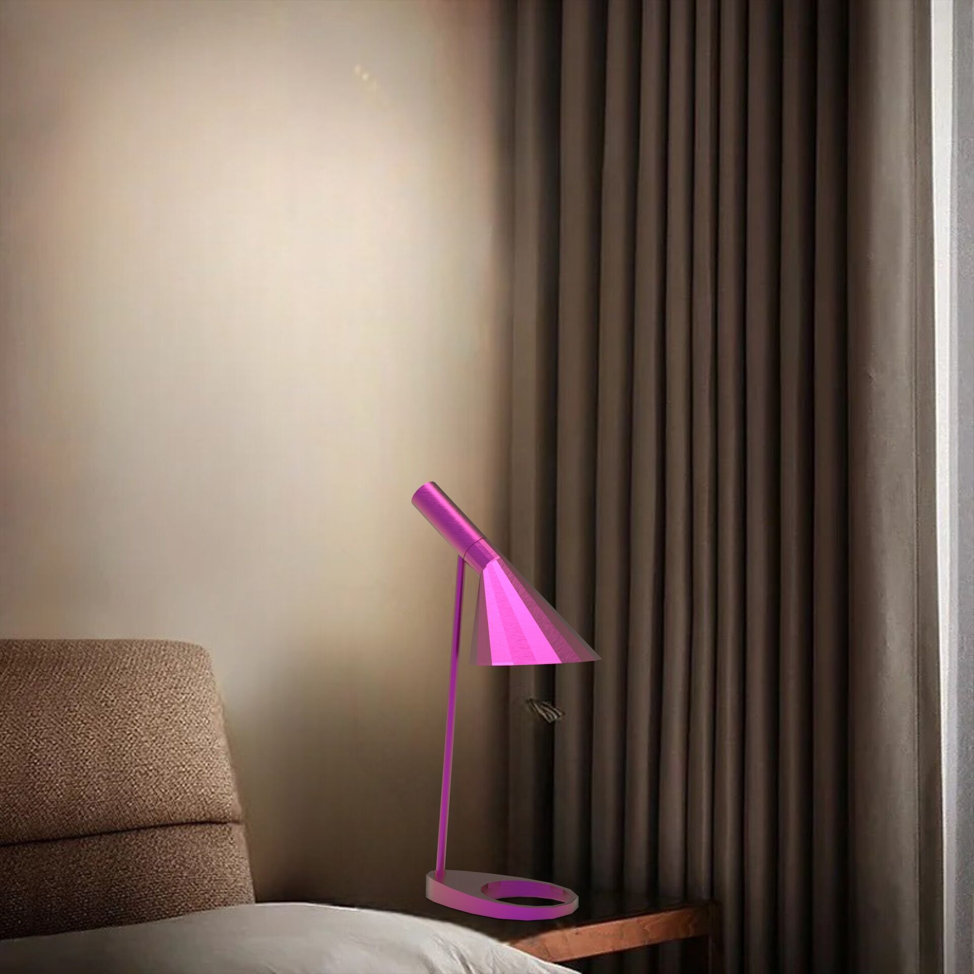 Table Lamp 3D print model_2