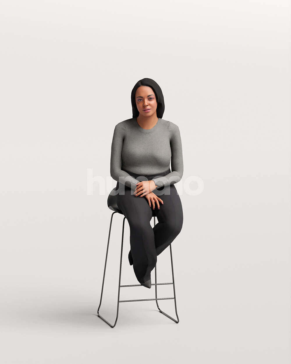 Humano 12-Collection 2502 - STOOLS-12 x 3D models 3D model_12