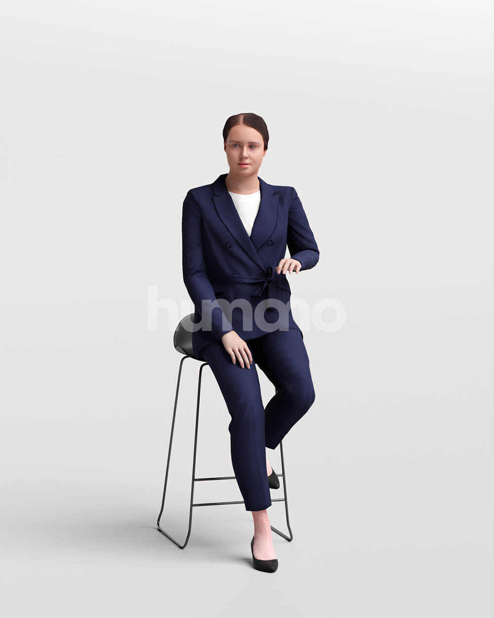 Humano 12-Collection 2502 - STOOLS-12 x 3D models 3D model_3