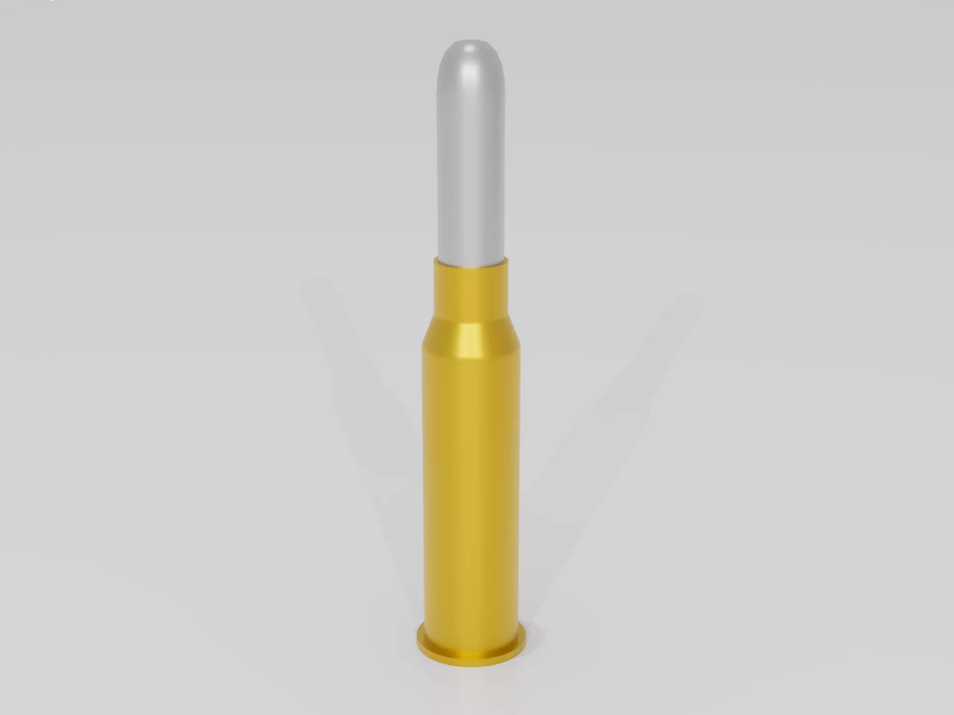 8x50mmR Mannlicher Free low-poly 3D model
