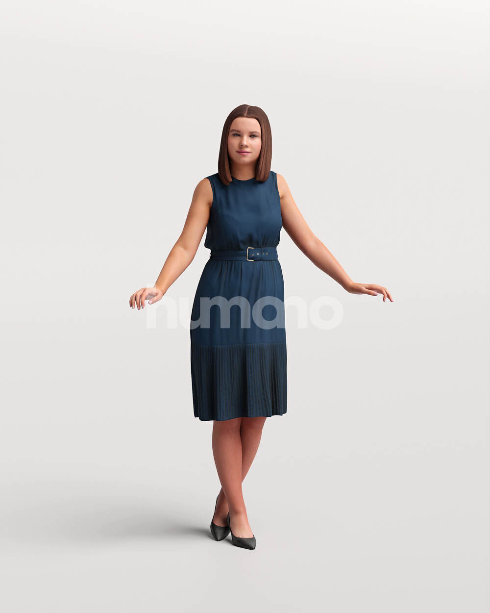 Humano 12-Collection 2501 - BALUSTRADES -12 x 3D models 3D model_7