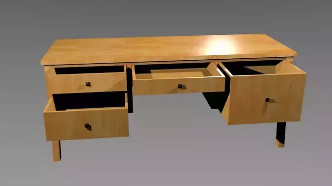 Wood Desk