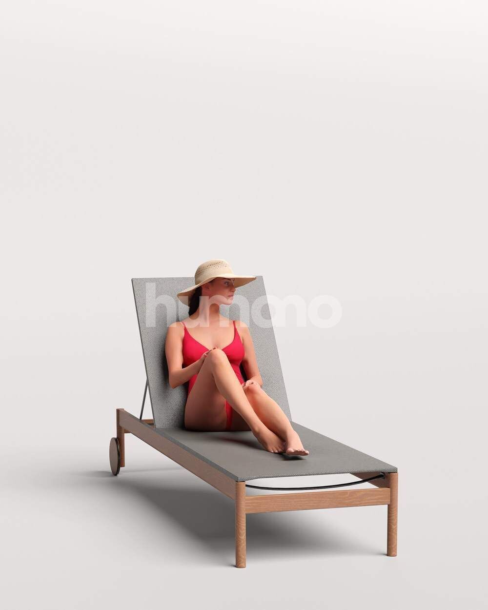 Humano 12-Collection 2511 - LUXURY POOL 2 -12 x 3D models  3D model_7