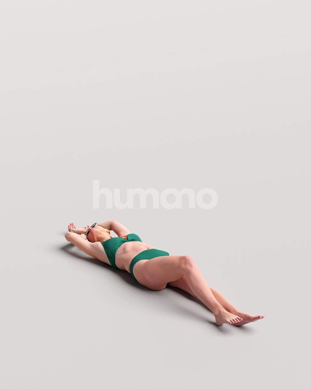 Humano 12-Collection 2511 - LUXURY POOL 2 -12 x 3D models  3D model_5