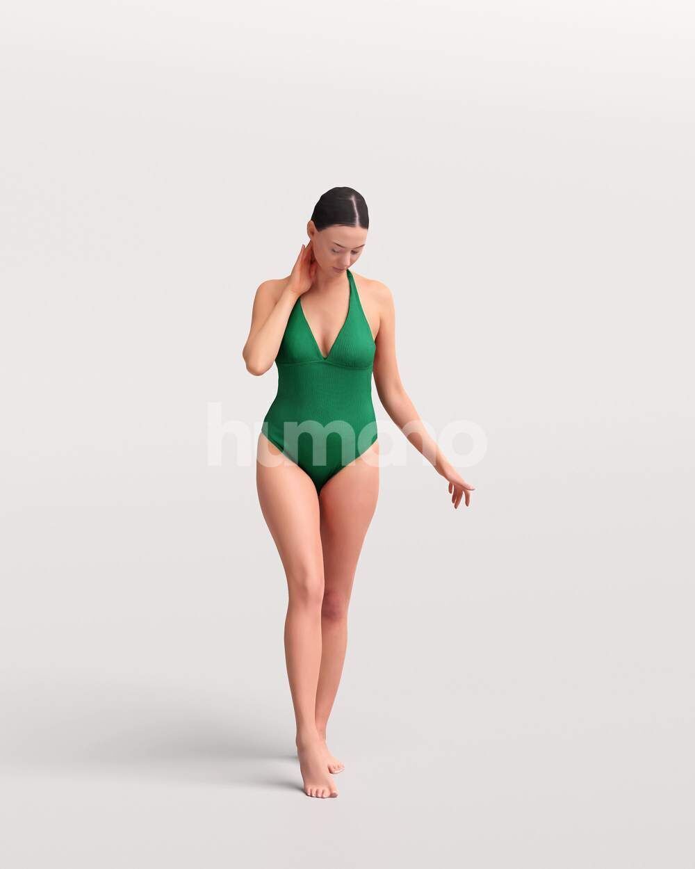 Humano 12-Collection 2511 - LUXURY POOL 2 -12 x 3D models  3D model_10