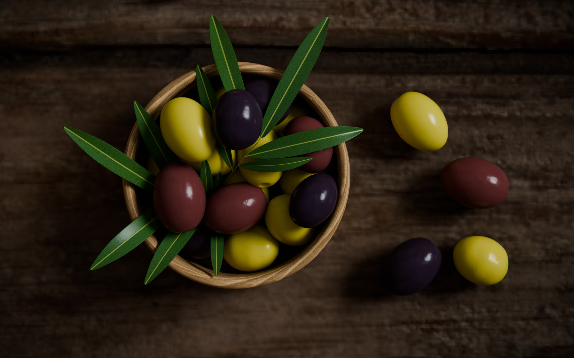 Pasta Plate 3d Scene 3D model_5