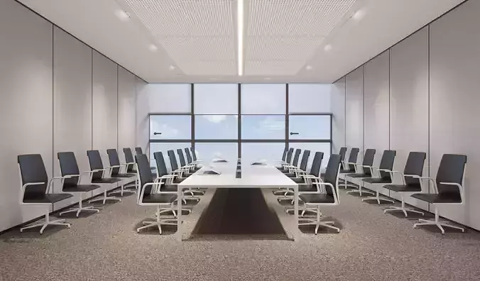 Modern conference room