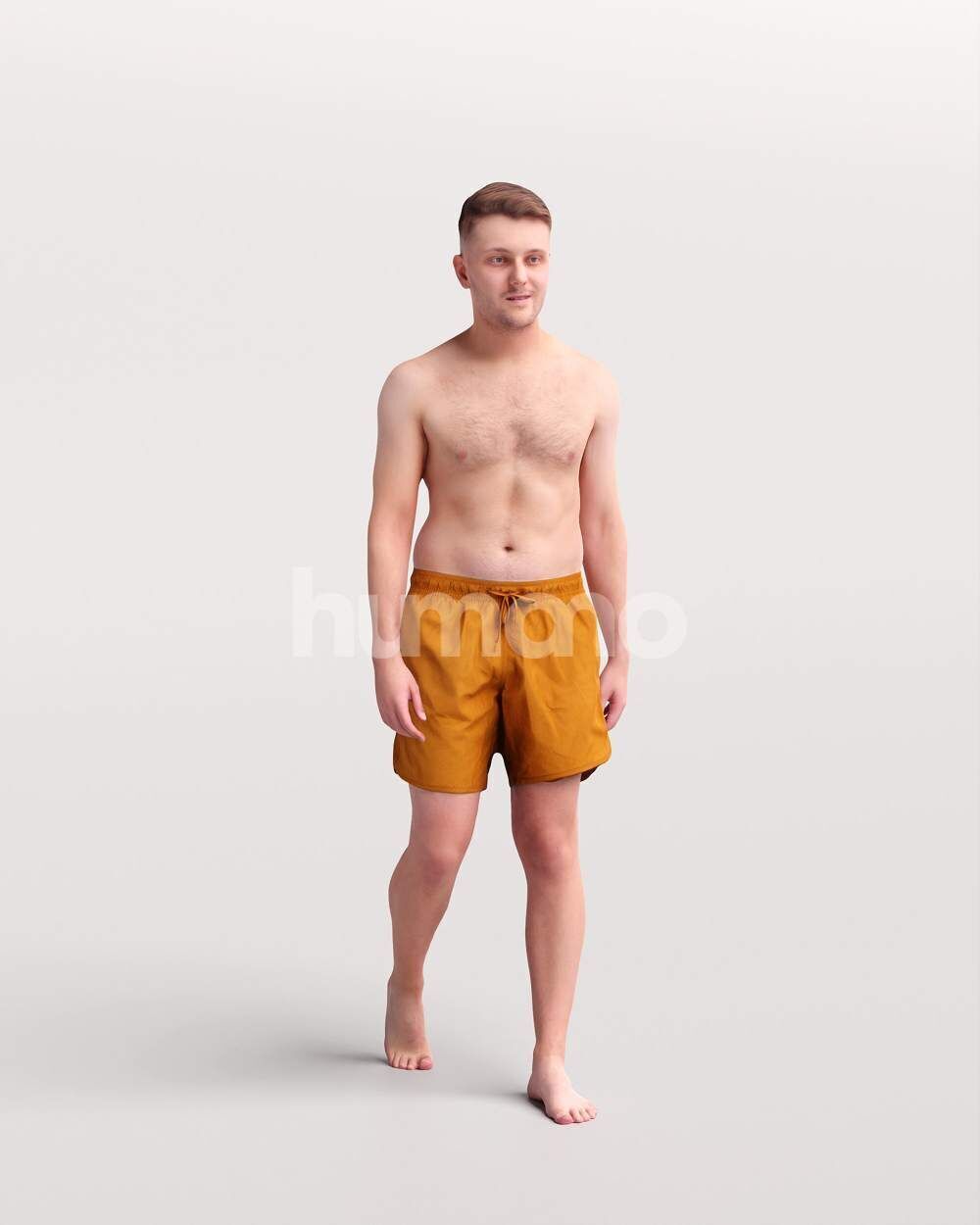 Humano 12-Collection 2510 - ARUND THE POOL -12 x 3D models  3D model_5