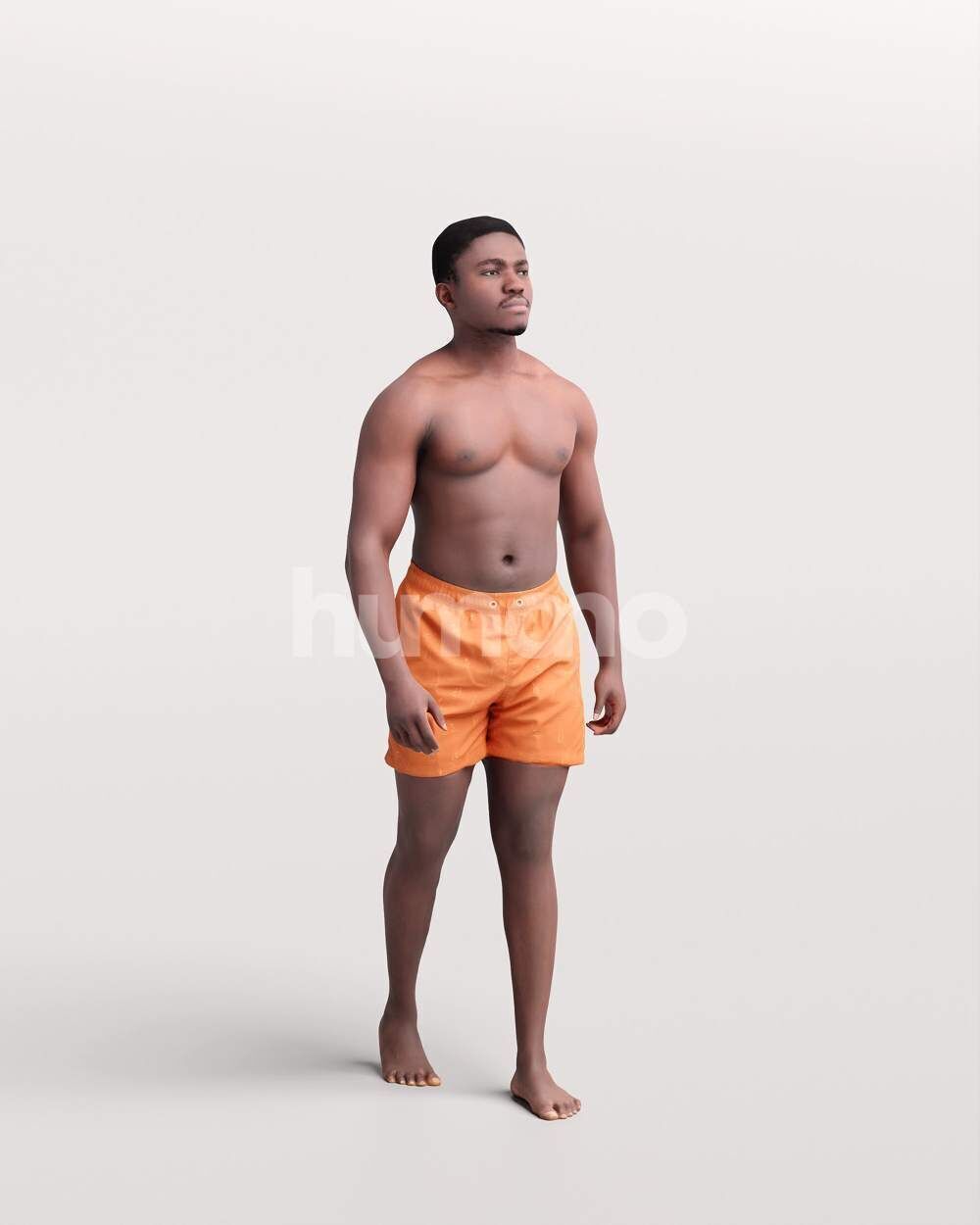 Humano 12-Collection 2510 - ARUND THE POOL -12 x 3D models  3D model_13