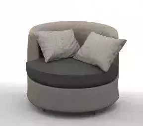 modern armchair 3d model