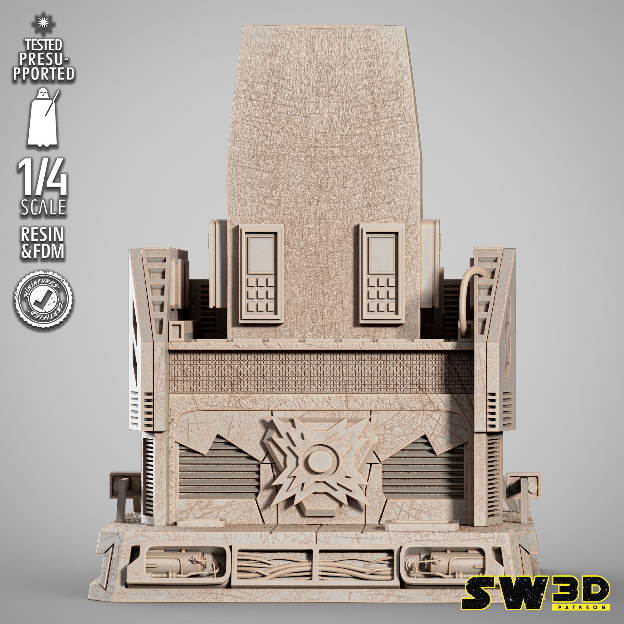 STAR WARS Darth Bane Portrait Bust 3D print model_43