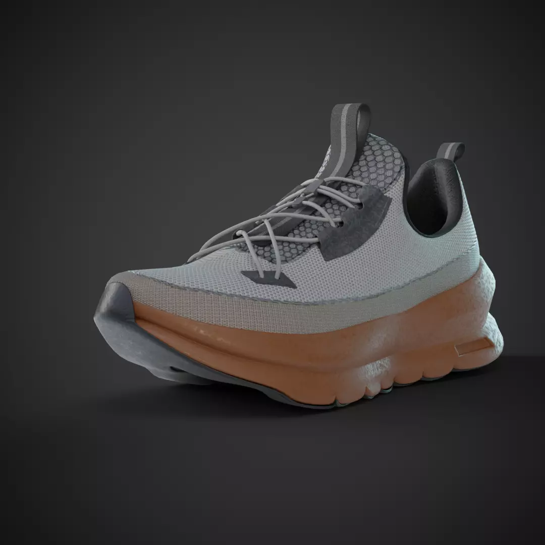High quality Sneaker Model 3D model_0