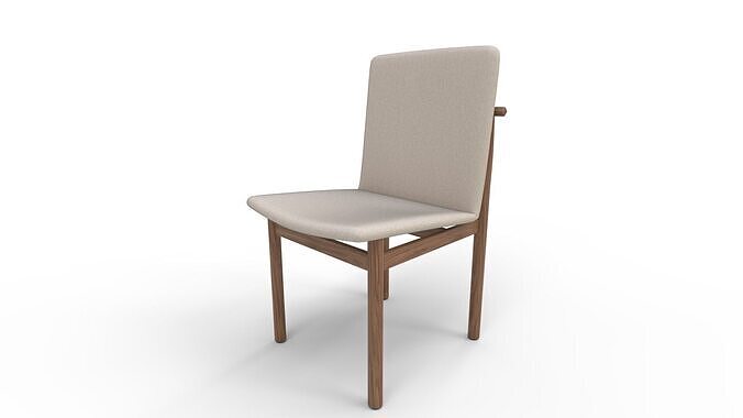 Framework Dining Chair 3D model 3