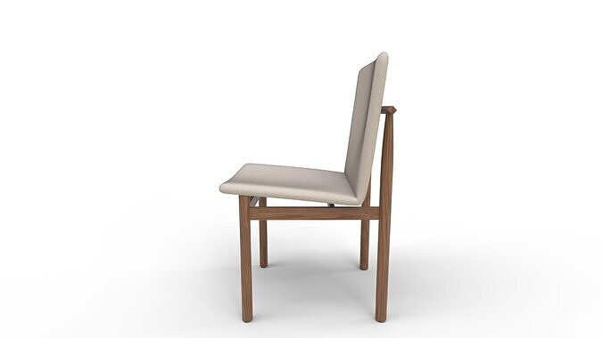 Framework Dining Chair 3D model 4