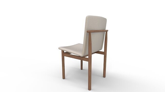 Framework Dining Chair 3D model 5