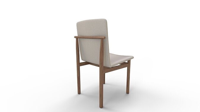 Framework Dining Chair 3D model 7