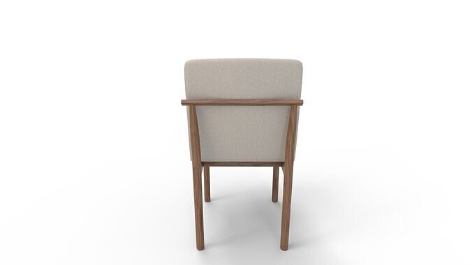 Framework Dining Chair 3D model 6