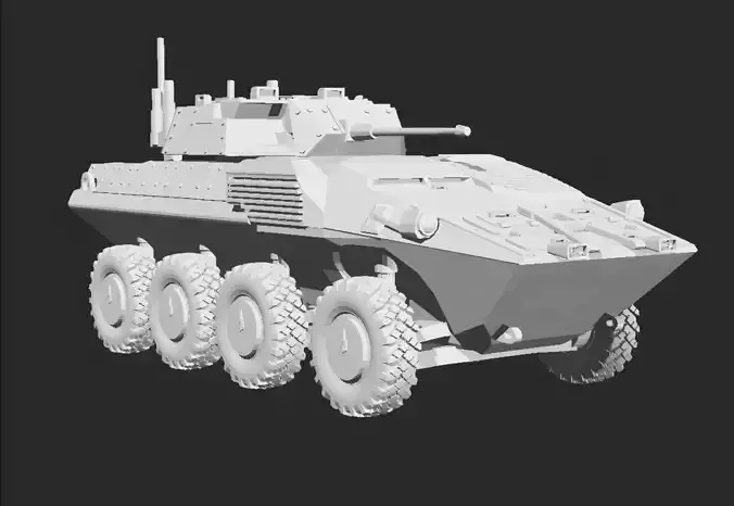 B2 centauro 30mm concept 3D print model