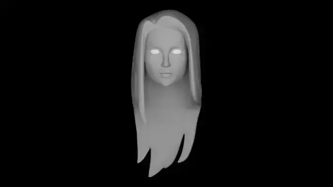 ATOM EVE HEAD SCULPT 3D print model