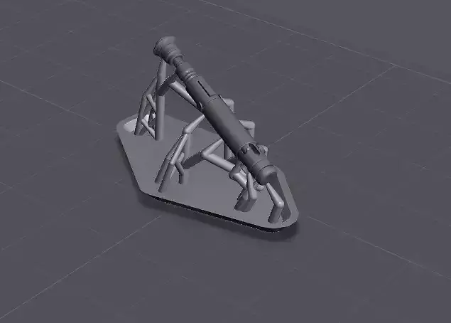 padawan cal kestis lightsaber hilt one12 scale 3D print model