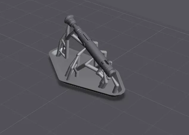 padawan cal kestis lightsaber hilt one12 scale 3D print model