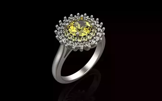 Engagement ring model 732