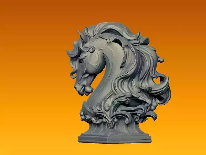 Decorative Horse Model statue - 3D print