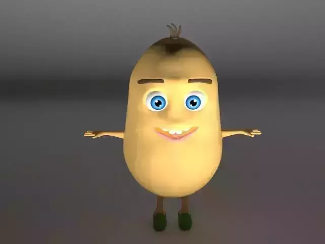 Potato Cartoon character