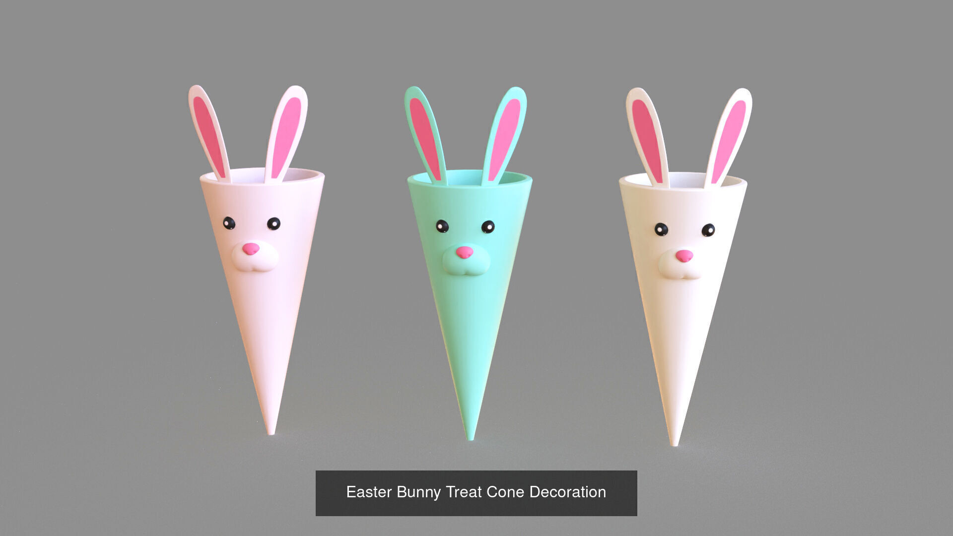 Easter Festival Symbol Pack 01 3D Model Collection_11