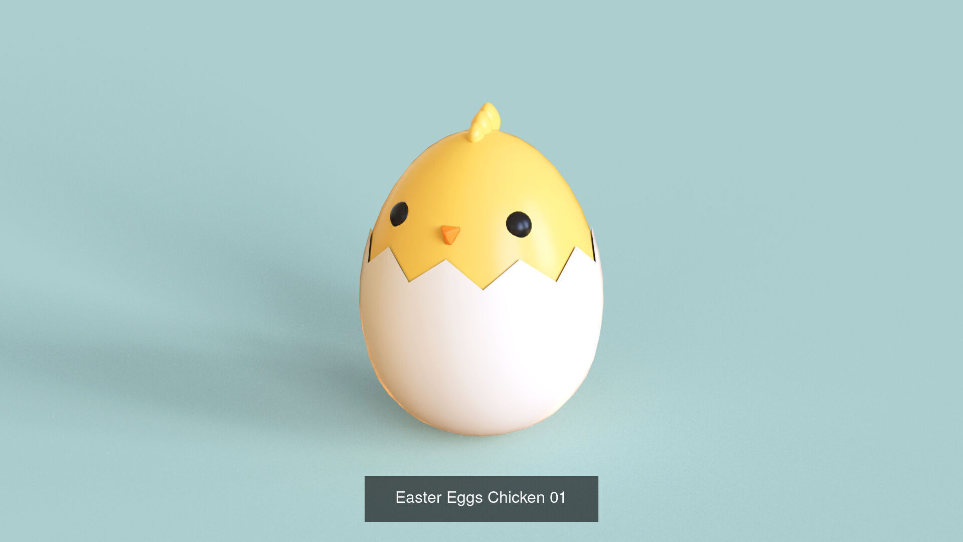 Easter Festival Symbol Pack 01 3D Model Collection_3
