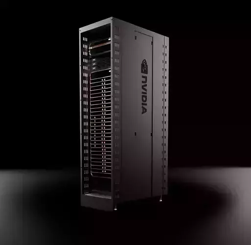 NvidiaGB200 Server  3D model