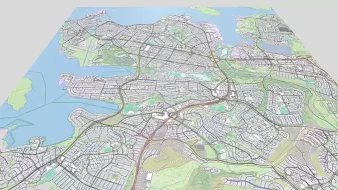 Cityscape Reykjavik  Iceland