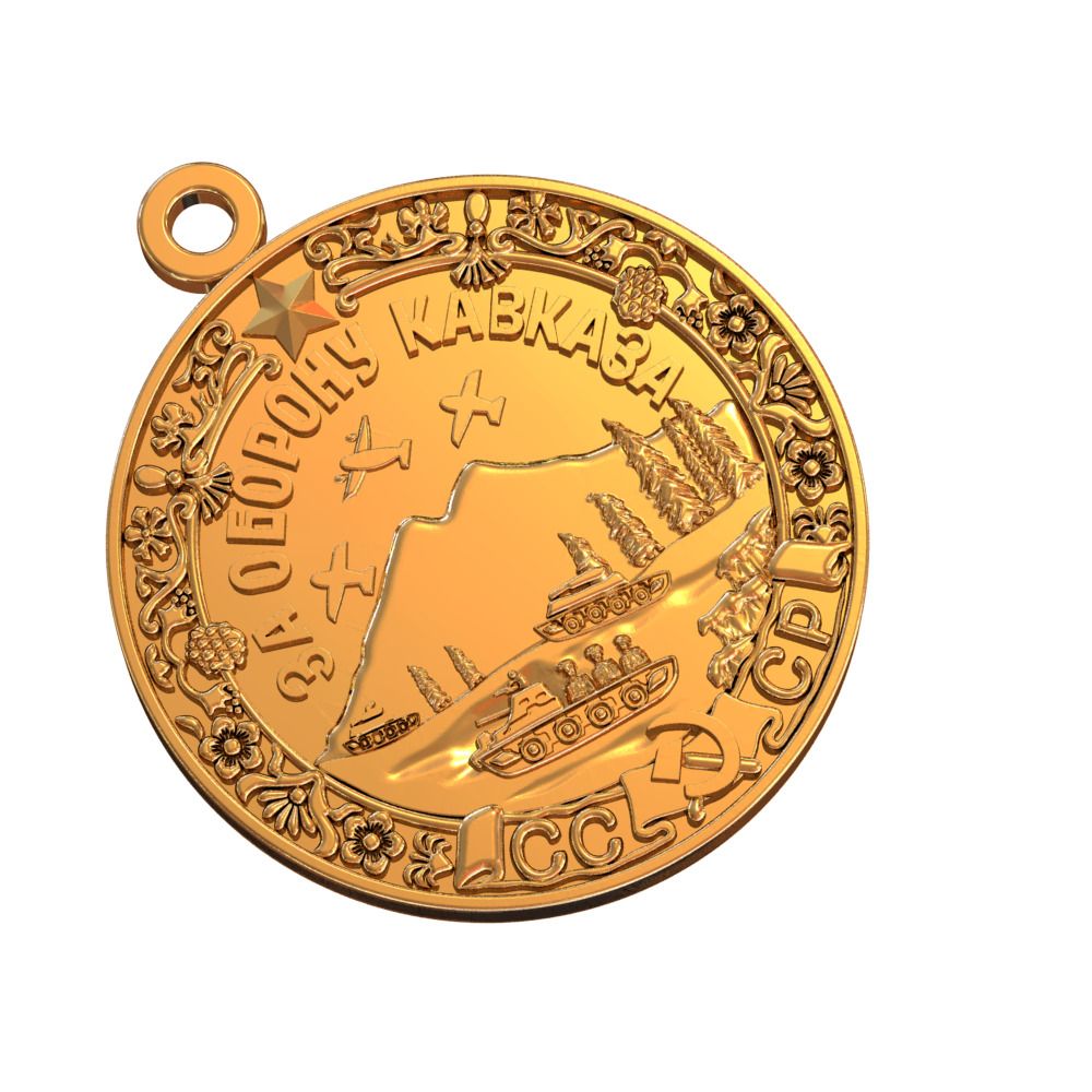 12 sets of Russian medals 3D print model_13