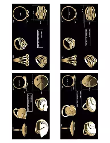 Turkish Ladies Ring 44 Lot 1